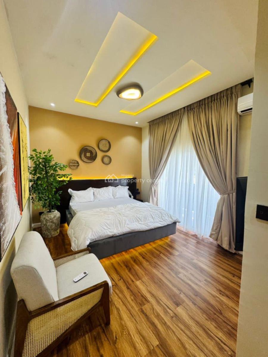 Luxury Beautiful Water View Mini with Pool and Ps5, Located Inside an Estate,good Water,water View Etc, Ikate Elegushi, Lekki, Lagos, Terraced Duplex Short Let