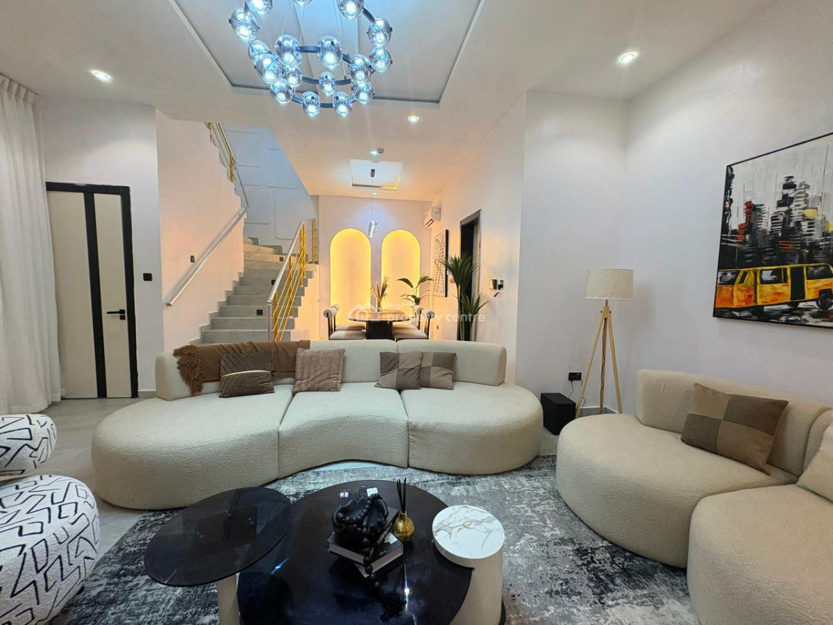 Luxurious 4 Bedroom Terrace Duplex, Blarney Residence, Ikate, Lekki, Lagos, Flat / Apartment Short Let