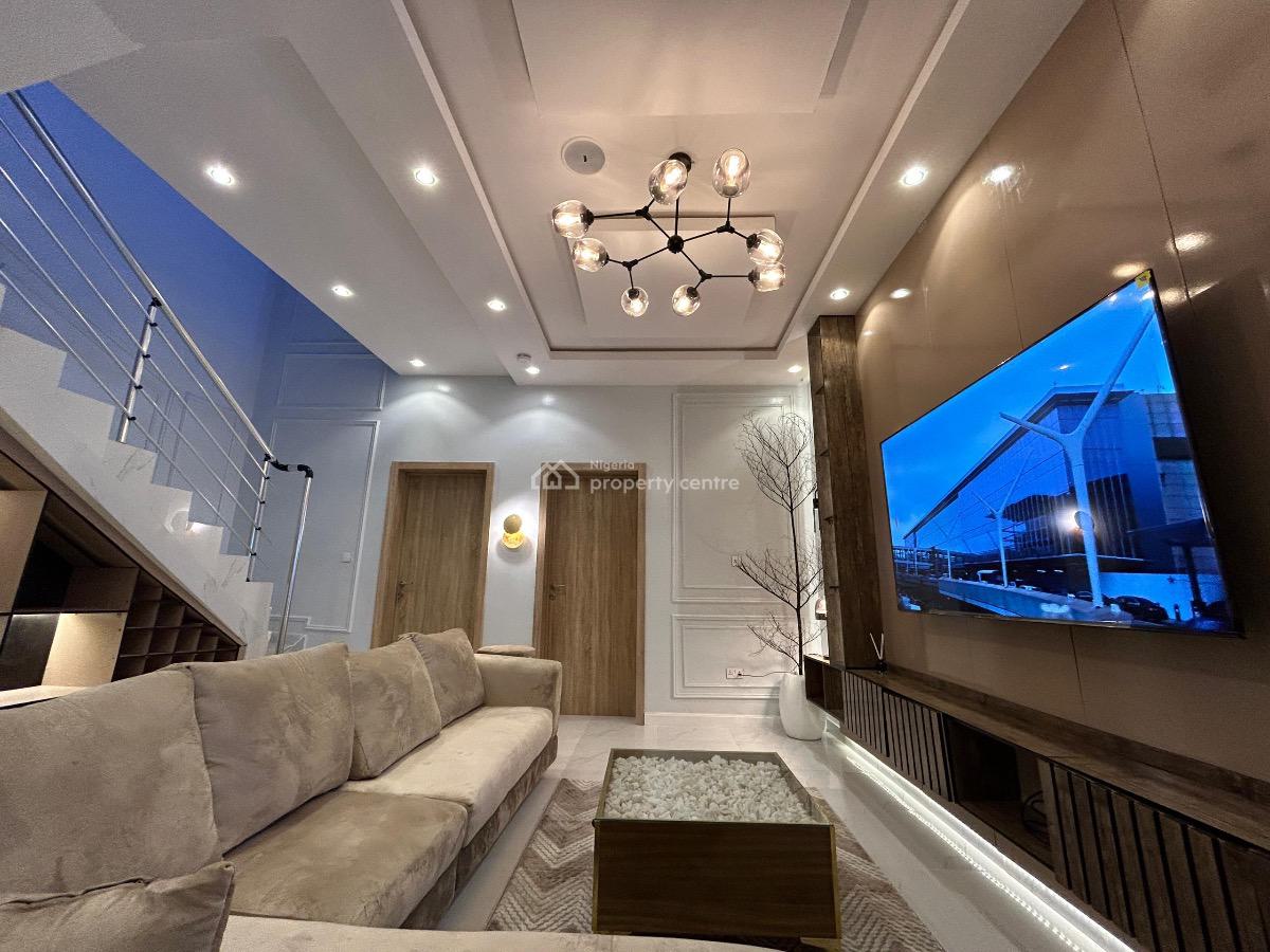 Stunning 4 Bedroom Duplex with Balcony, Orchid, Lekki, Lagos, Detached Duplex Short Let