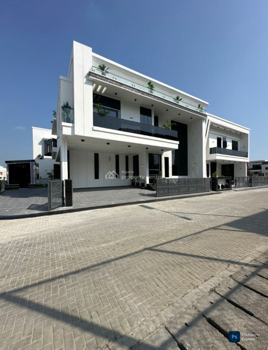 5 Bedroom Super Mansion with Swimming Pool, Chevron Drive, Lekki, Lagos, Detached Duplex for Sale