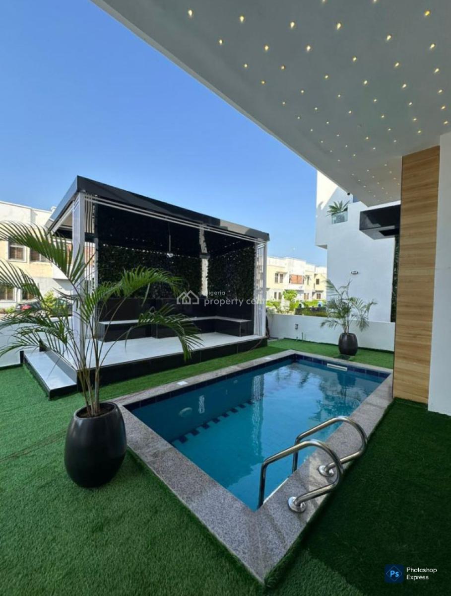 5 Bedroom Super Mansion with Swimming Pool, Chevron Drive, Lekki, Lagos, Detached Duplex for Sale