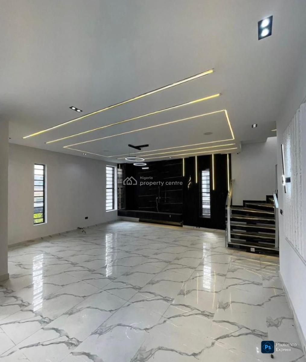 5 Bedroom Super Mansion with Swimming Pool, Chevron Drive, Lekki, Lagos, Detached Duplex for Sale
