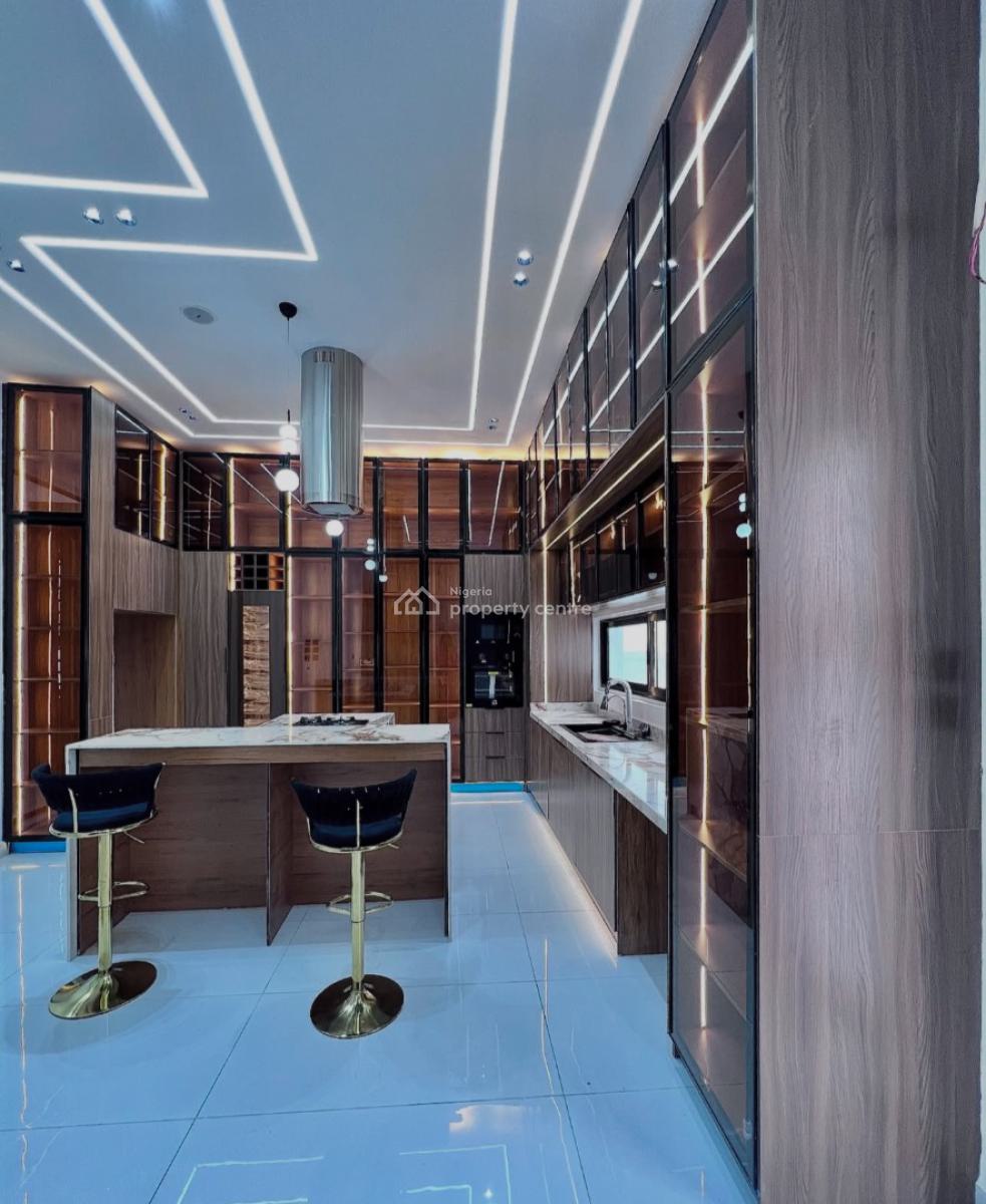 Contemporary 5 Bedroom Fully Detached with Swimming Pool, Gym Duplex, Secure Estate at Ikota Lekki, Ikota, Lekki, Lagos, Detached Duplex for Sale