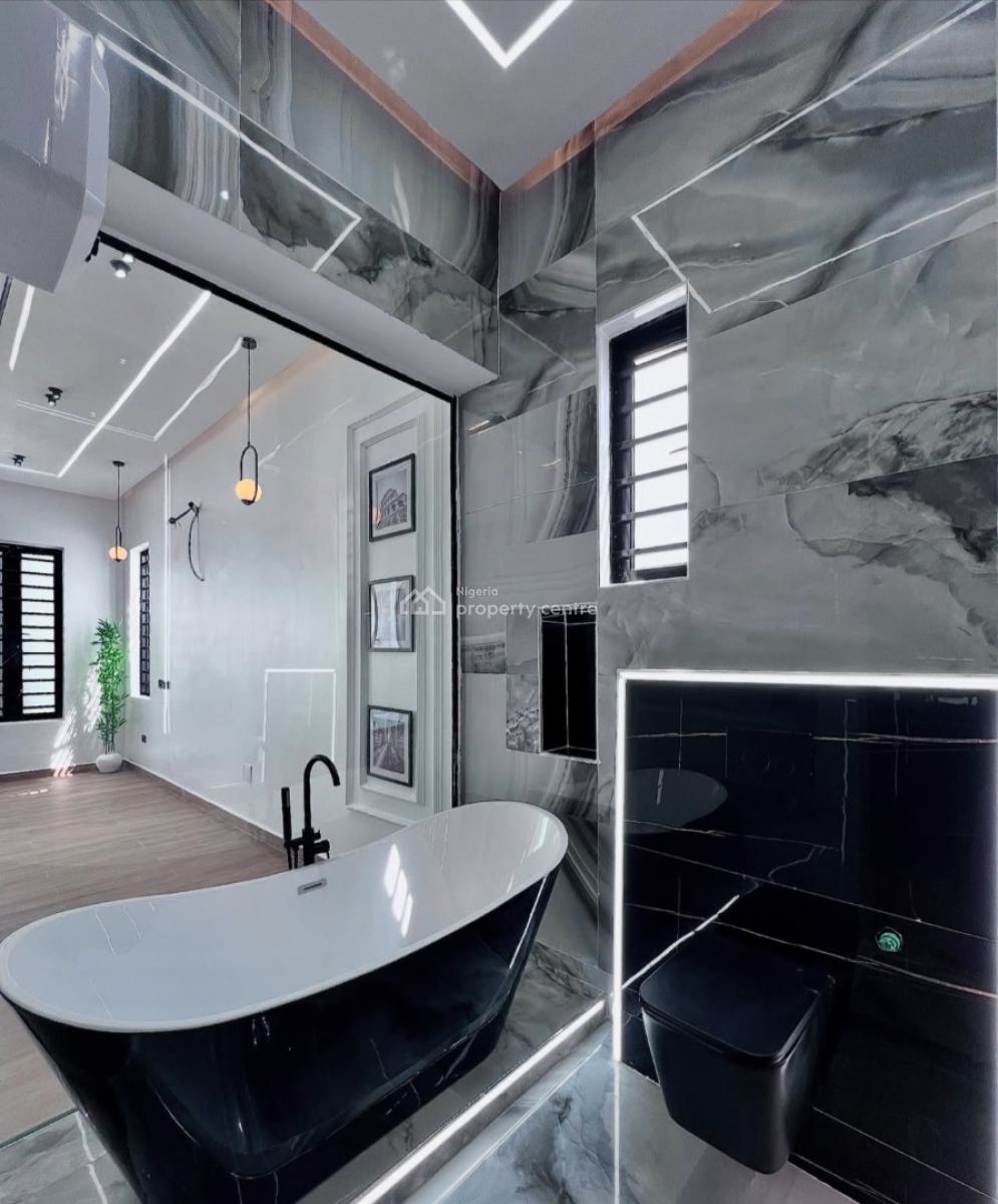 Contemporary 5 Bedroom Fully Detached with Swimming Pool, Gym Duplex, Secure Estate at Ikota Lekki, Ikota, Lekki, Lagos, Detached Duplex for Sale