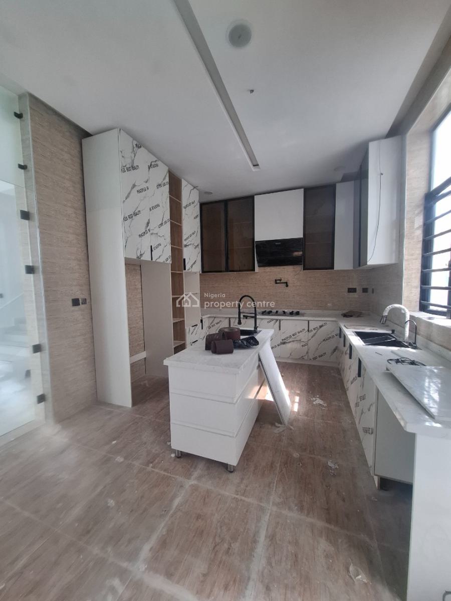 Luxury Alternative 5bedroom Fully Detached Duplex with Bq and Swimming, Sangotedo, Ajah, Lagos, Detached Duplex for Sale