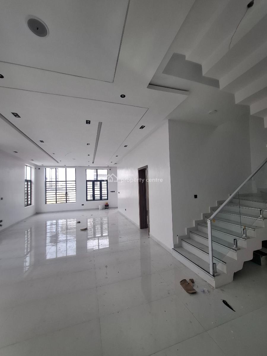 Luxury Alternative 5bedroom Fully Detached Duplex with Bq and Swimming, Sangotedo, Ajah, Lagos, Detached Duplex for Sale