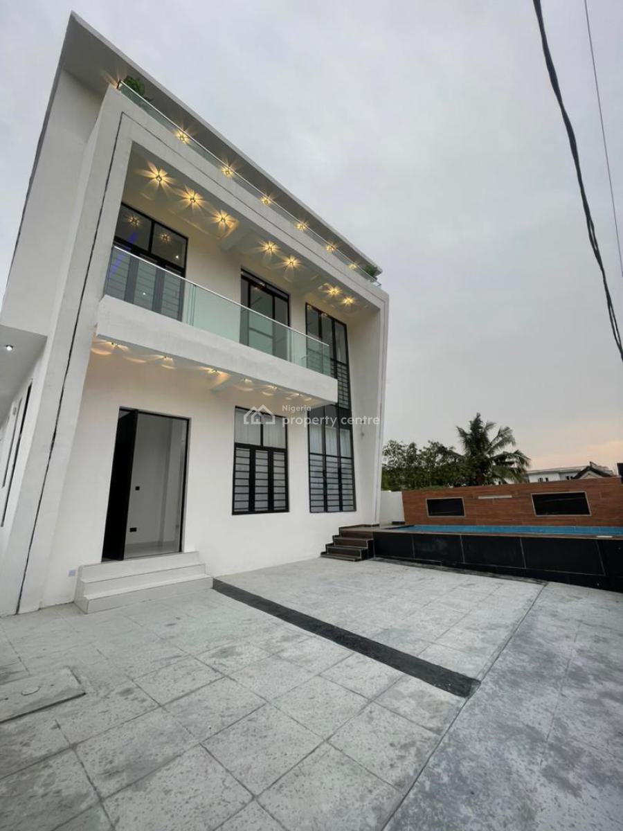 Luxury Alternative 5 Bedroom Fully Detached Duplex, Bq, Swimming Pool, Sangotedo, Ajah, Lagos, Detached Duplex for Sale