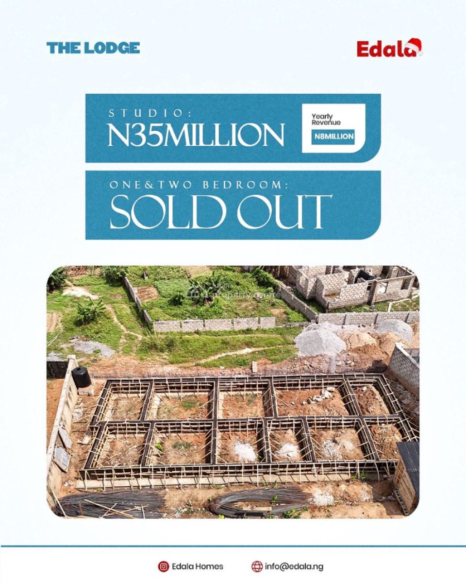 Premium Off-plan Studio Unit Apartment for Cashflow Returns, Jericho Ibadan Oyo, Jericho, Ibadan, Oyo, Terraced Duplex for Sale