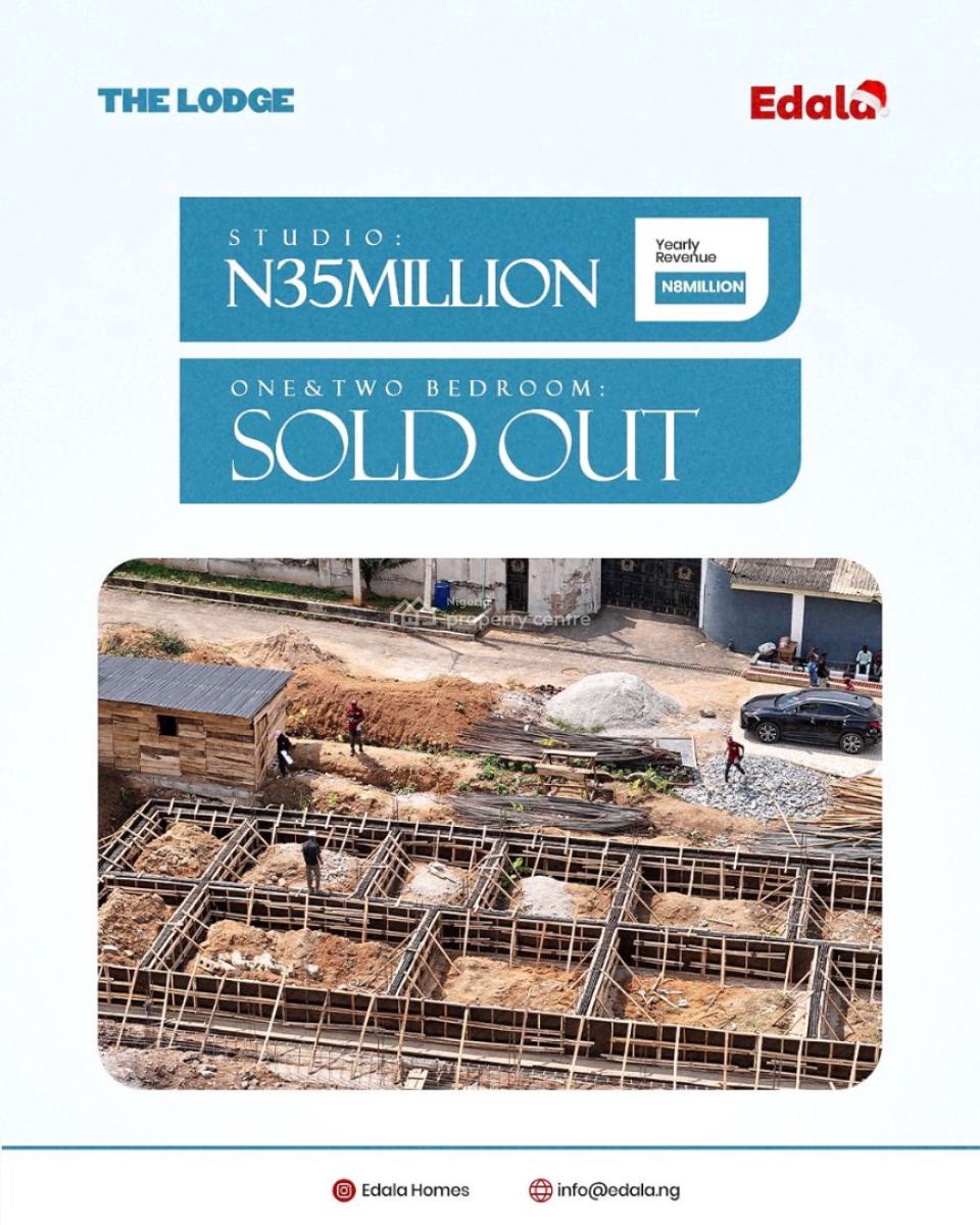 Premium Off-plan Studio Unit Apartment for Cashflow Returns, Jericho Ibadan Oyo, Jericho, Ibadan, Oyo, Terraced Duplex for Sale