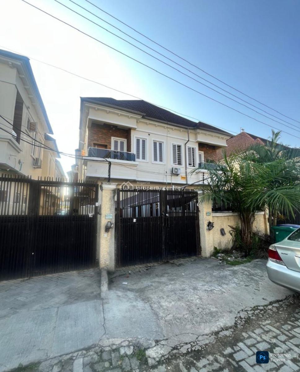 4 Bed Spacious Cool Duplex in a Secured Estate (self Compound), Chevron Drive Lekki, Lekki, Lagos, Semi-detached Duplex for Rent