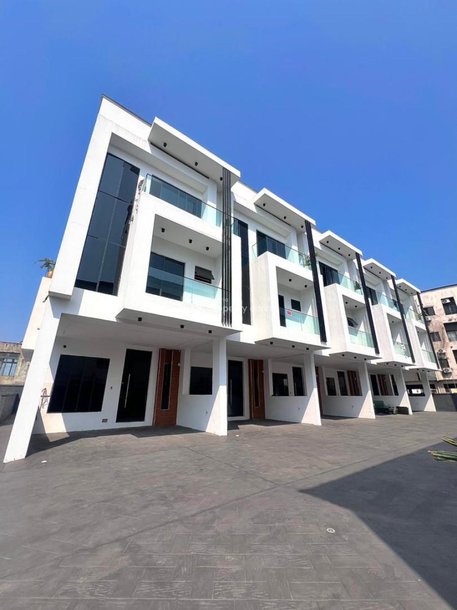 4 Bedroom Terrace with Boys Quarters, Osapa, Lekki, Lagos, Terraced Duplex for Sale