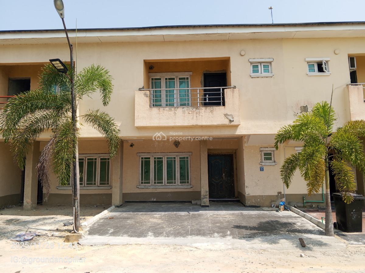 New Beautiful and Spacious 3 Bedroom Terrace Duplex, Lekki Gardens Phase 5, By Atlantic Layout Estate, After Adesanya, Ajiwe, Ajah, Lagos, Terraced Duplex for Sale