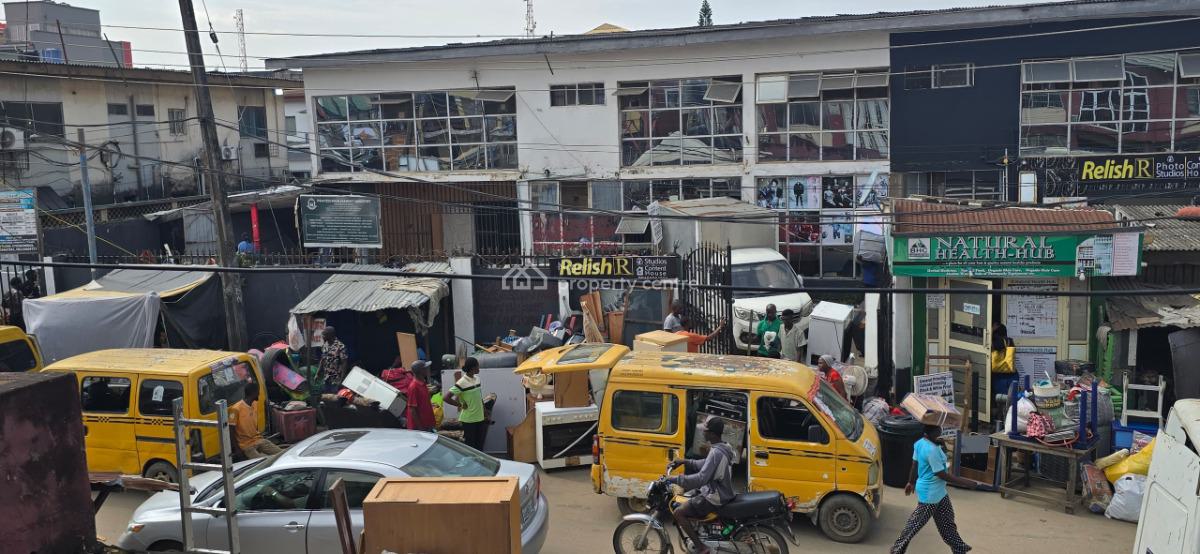 Commercial Property on 1200sqm, Mafoluku, Oshodi, Lagos, Office Space for Sale