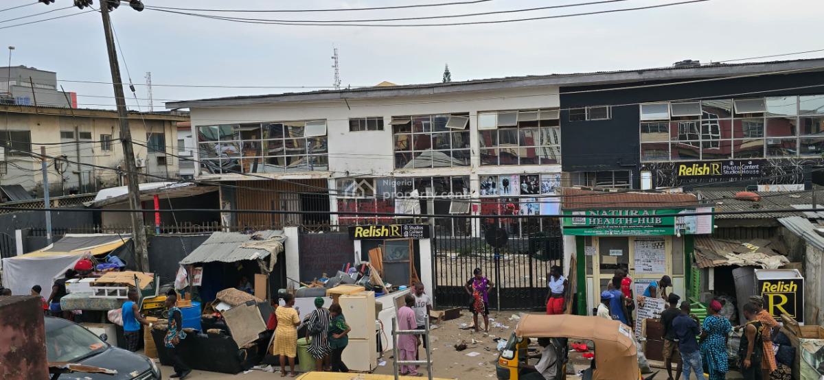 Commercial Property on 1200sqm, Mafoluku, Oshodi, Lagos, Office Space for Sale