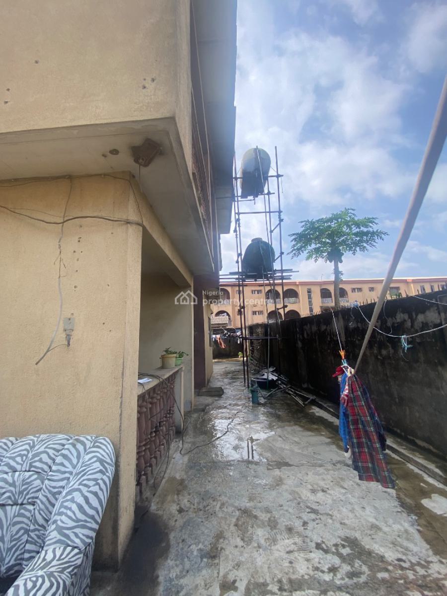 a Decent Block of Flat, Akande Aina Street, Egbe, Ikotun, Lagos, Block of Flats for Sale
