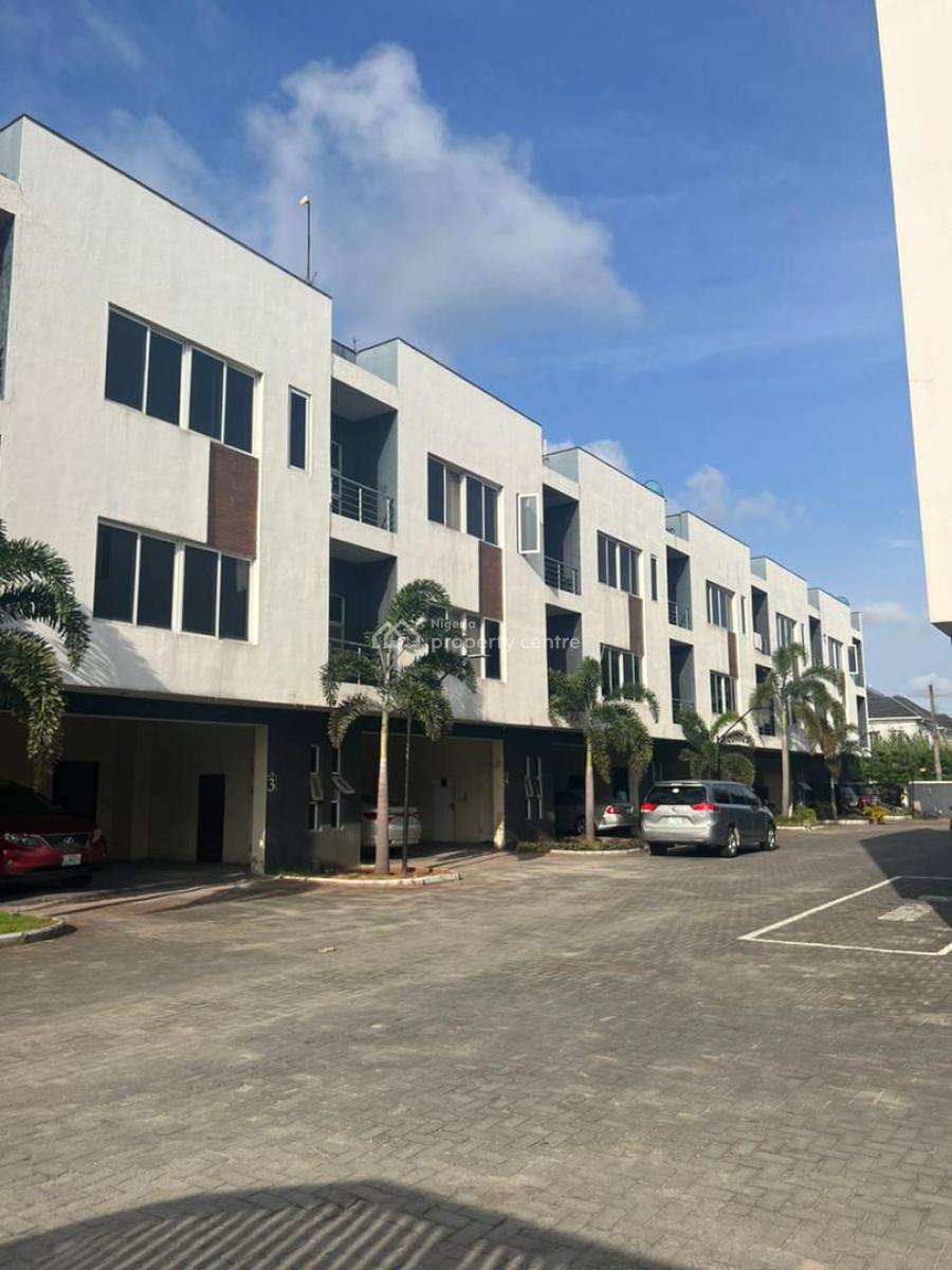 Furnished 4 Bedrooms Terrace Duplex, Osapa, Lekki, Lagos, Terraced Duplex for Rent