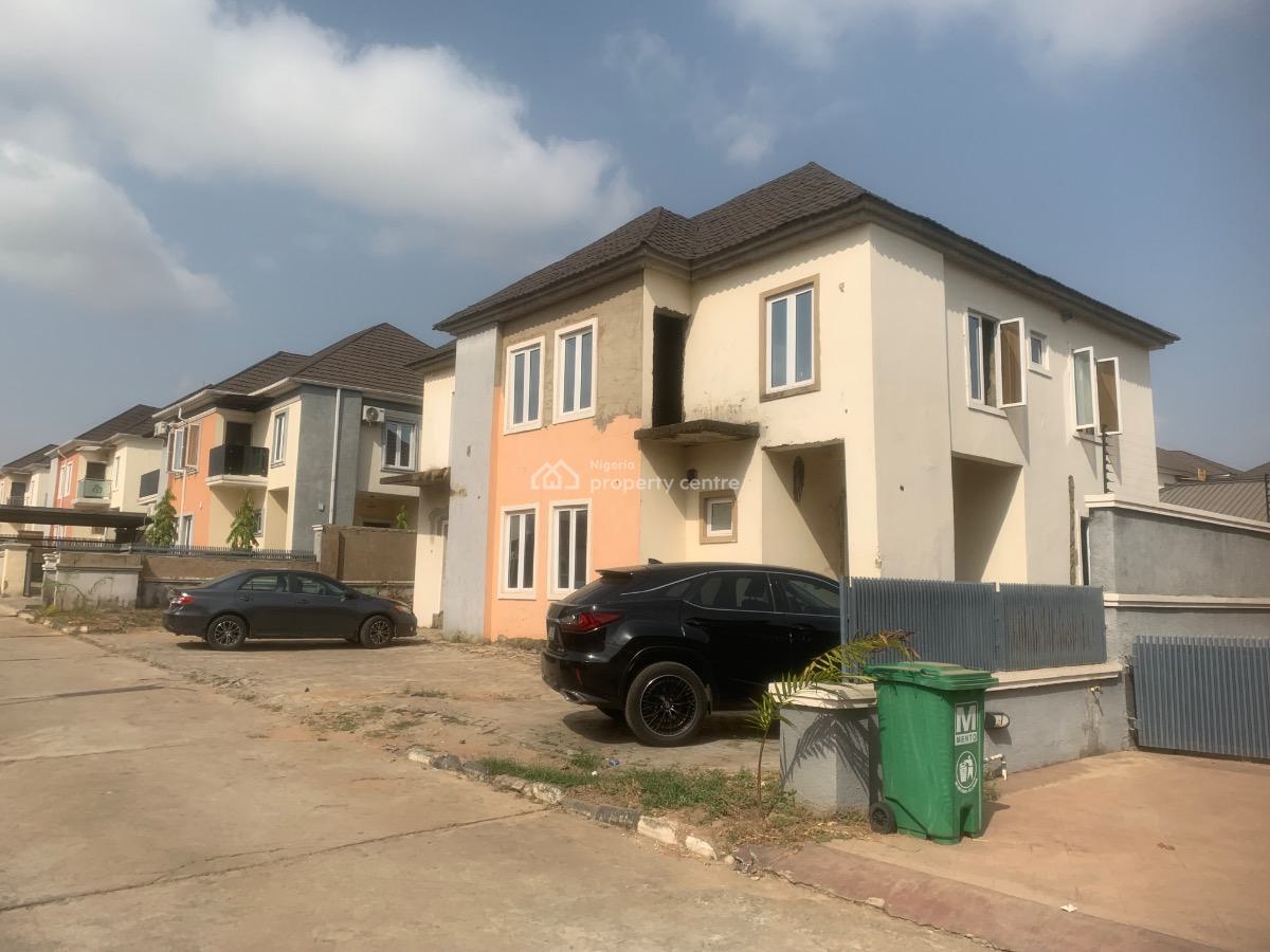 5 Bedroom Fully Detached Duplex-carcass, Estate Close to Nizamiye Hospital, Idu Industrial, Abuja, Detached Duplex for Sale