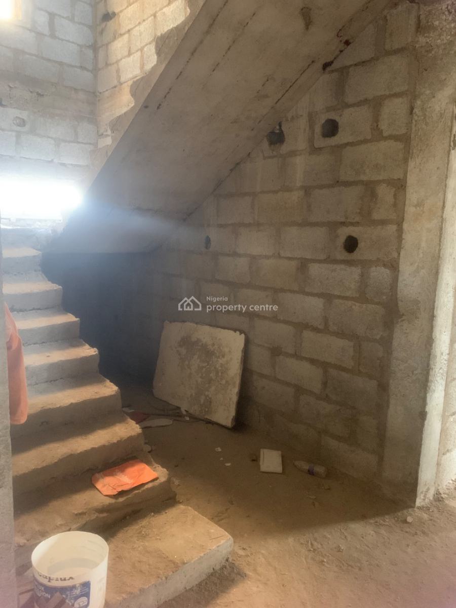 5 Bedroom Fully Detached Duplex-carcass, Estate Close to Nizamiye Hospital, Idu Industrial, Abuja, Detached Duplex for Sale