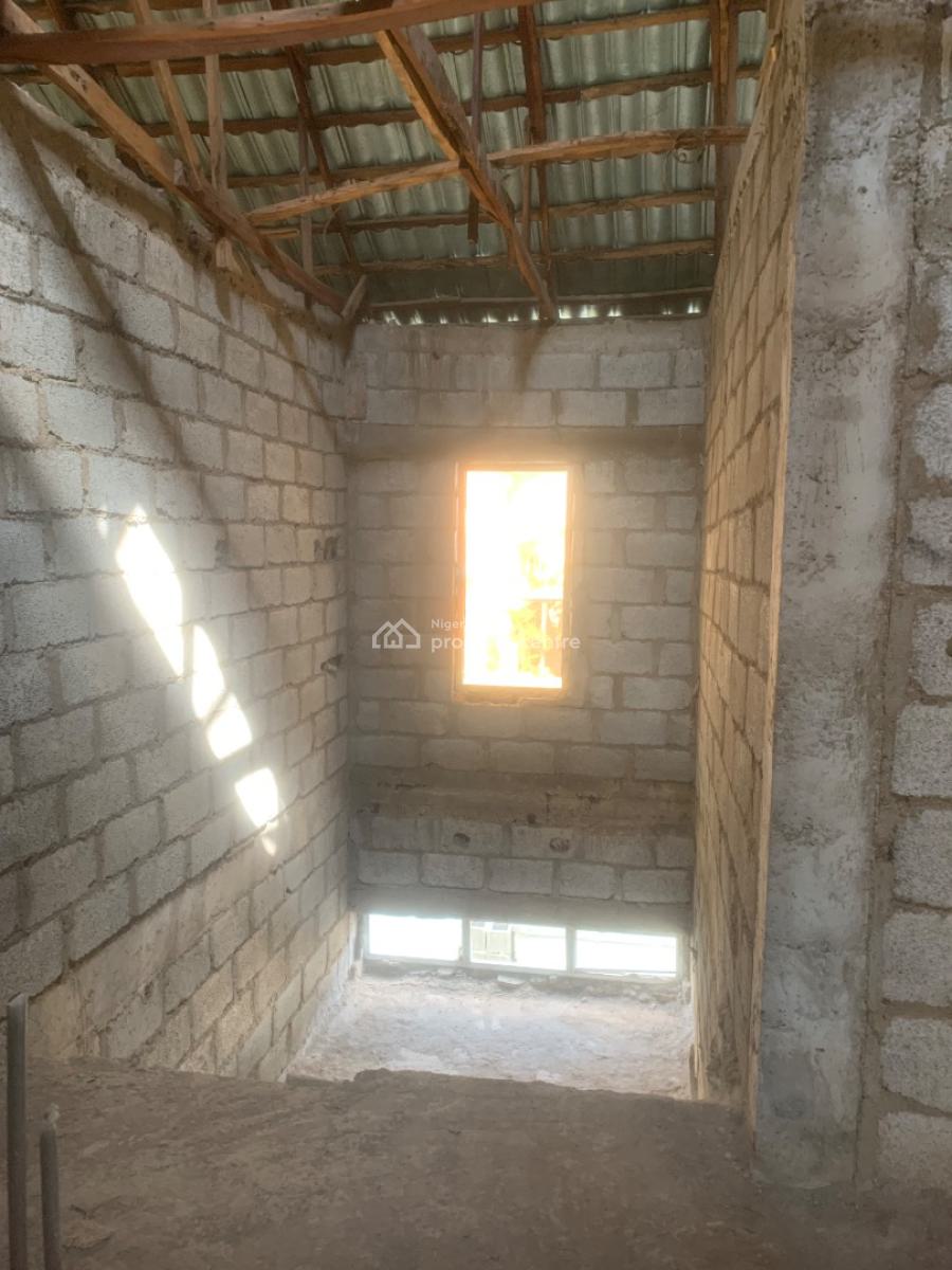 5 Bedroom Fully Detached Duplex-carcass, Estate Close to Nizamiye Hospital, Idu Industrial, Abuja, Detached Duplex for Sale