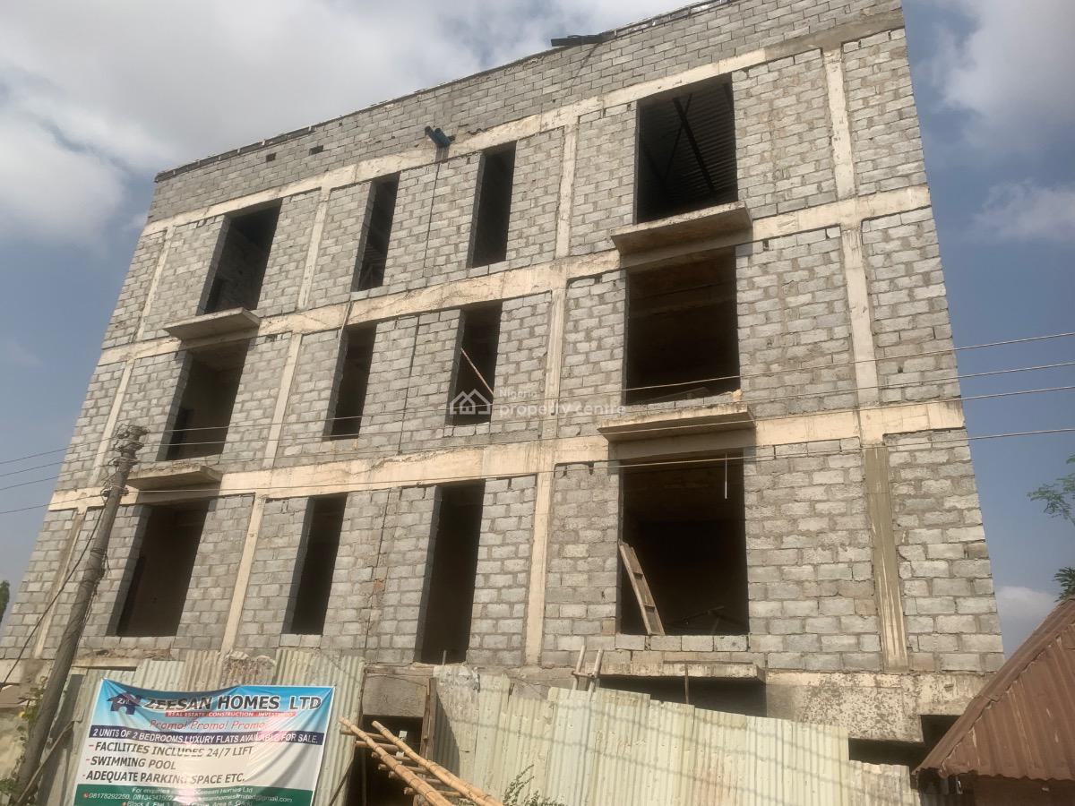 2 Bedroom Apartment- Semi Finished, Ast Estate, Idu Industrial, Abuja, Flat / Apartment for Sale