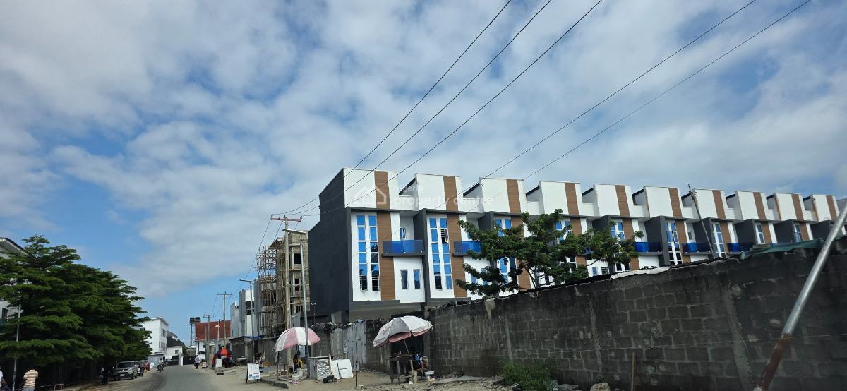 New 4 Bedrooms Terrace Duplex with Bq, Ilasan Before Blenco, Ikate Elegushi, Lekki, Lagos, Terraced Duplex for Sale