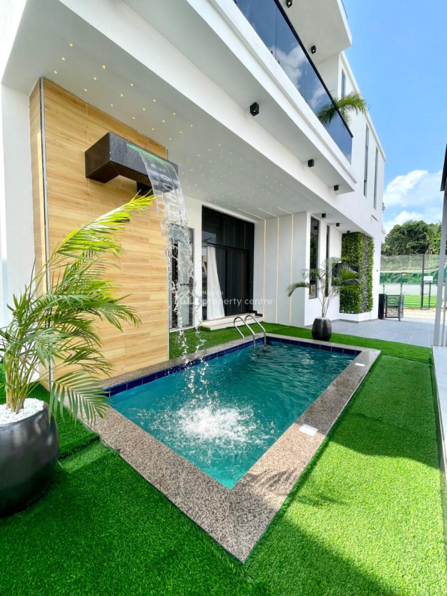 5 Bedroom Detached Duplex with Gym, Cinema, Swimming Pool and Bq, Chevron, Lekki, Lagos, Detached Duplex for Sale