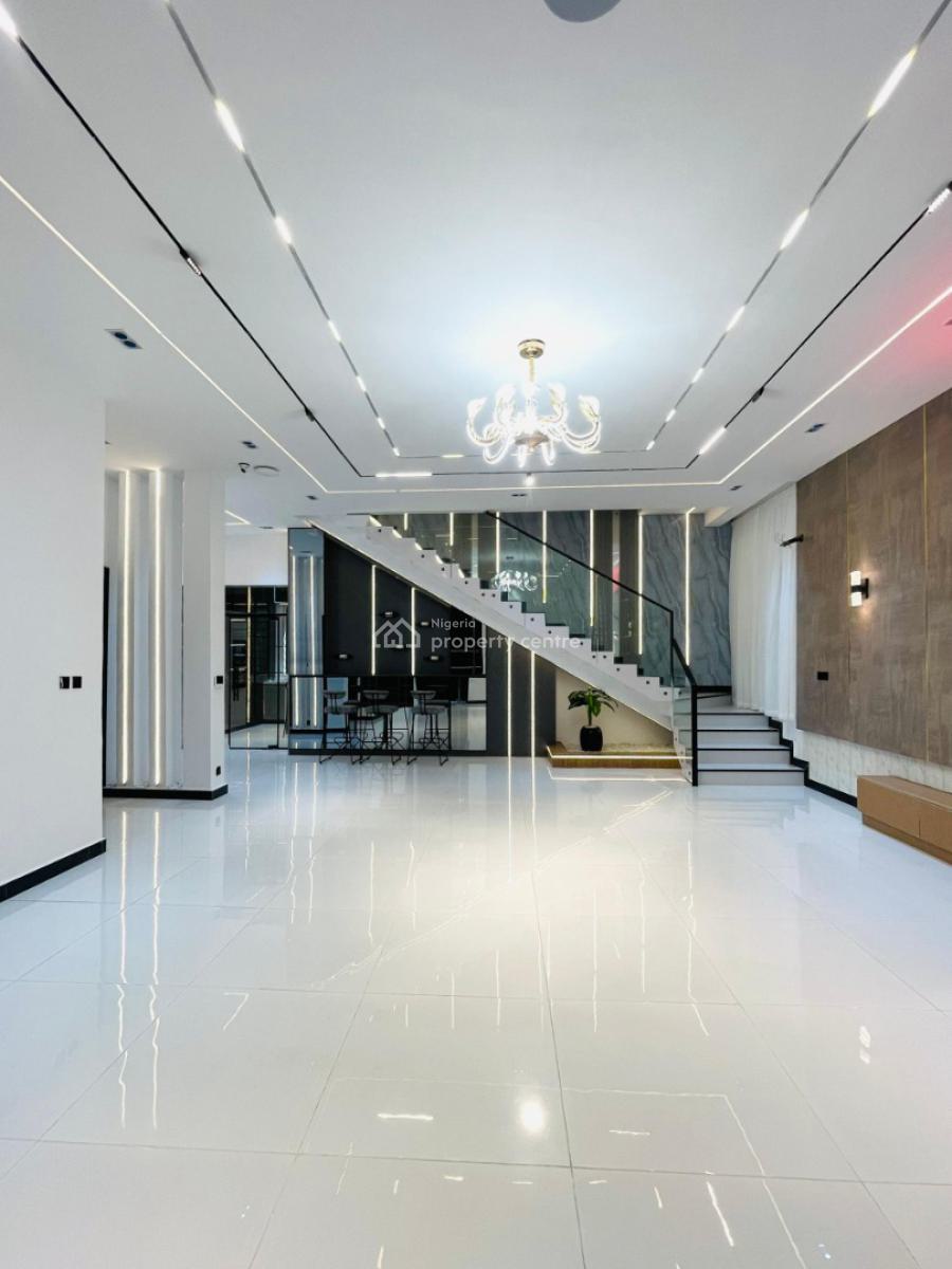 5 Bedroom Detached Duplex with Gym, Cinema, Swimming Pool and Bq, Chevron, Lekki, Lagos, Detached Duplex for Sale