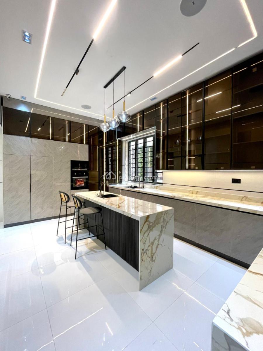 5 Bedroom Detached Duplex with Gym, Cinema, Swimming Pool and Bq, Chevron, Lekki, Lagos, Detached Duplex for Sale