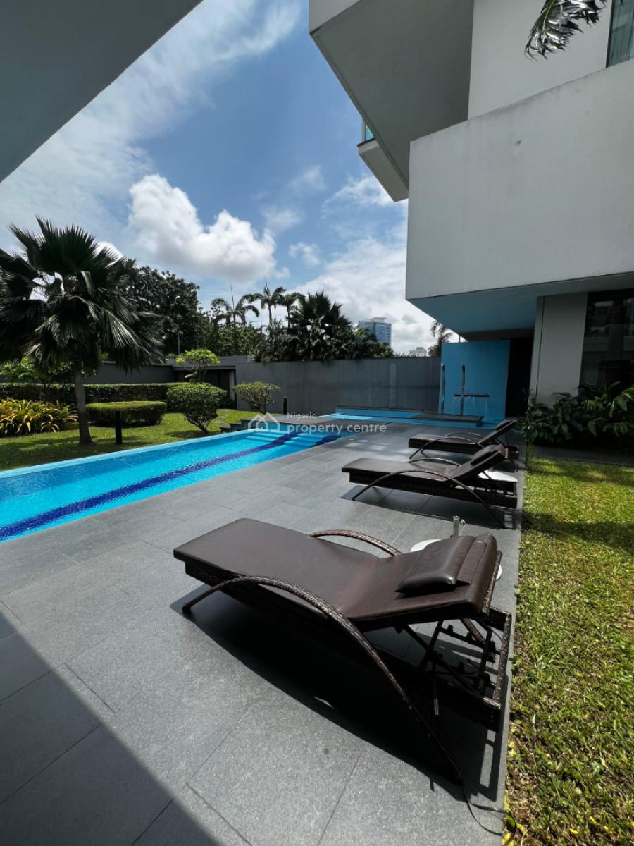 Luxurious 2 Bedroom Apartment with Bq, Gym, Pool, Elevator, Garden, B, Ikoyi, Lagos, Flat / Apartment for Rent
