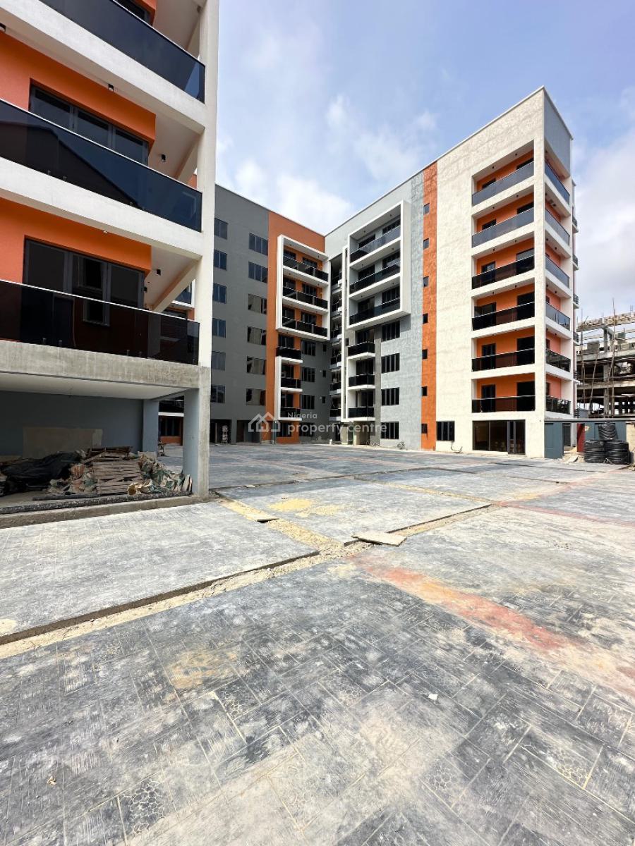 Newly Built 3 Bedroom Apartment with Bq and Communal Pool, Lekki Phase 1, Lekki, Lagos, Flat / Apartment for Sale