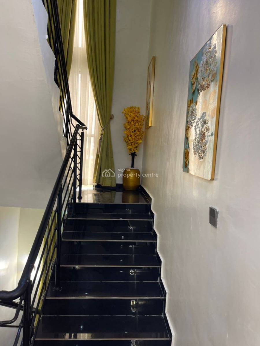Fully Furnished 4 Bedroom Detached Duplex with Bq, Orchid Road Before The Roundabout, Lekki, Lagos, Detached Duplex for Rent