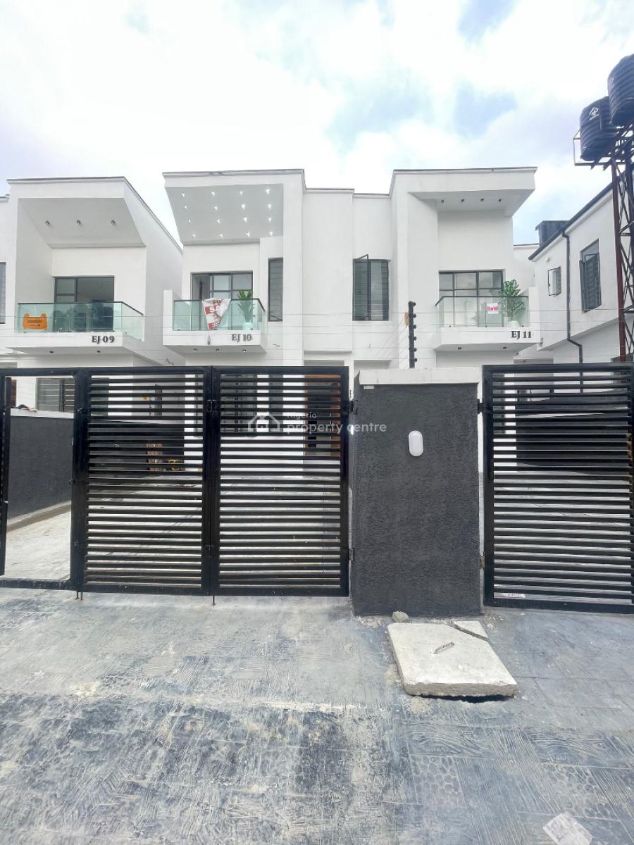 Affordable Luxury 4 Bedroom Semi Detached Duplex with Bq, Ikota, Lekki, Lagos, Semi-detached Duplex for Sale