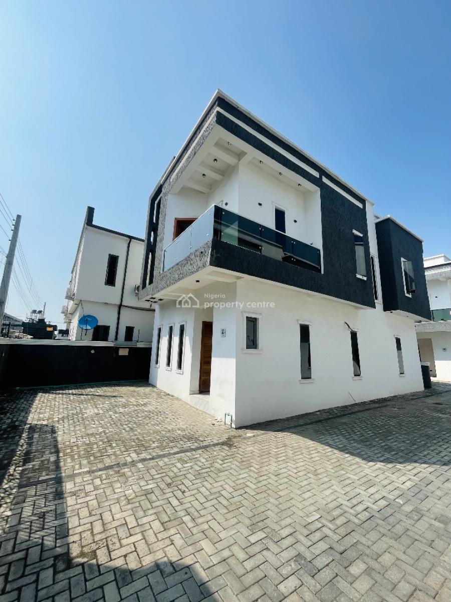 Well Spacious 4 Bedroom Fully Detached Duplex with Bq, Orchid Road Before Round About, Lekki, Lagos, Detached Duplex for Sale