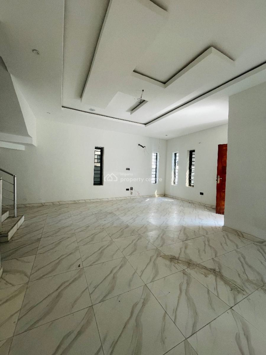 Well Spacious 4 Bedroom Fully Detached Duplex with Bq, Orchid Road Before Round About, Lekki, Lagos, Detached Duplex for Sale