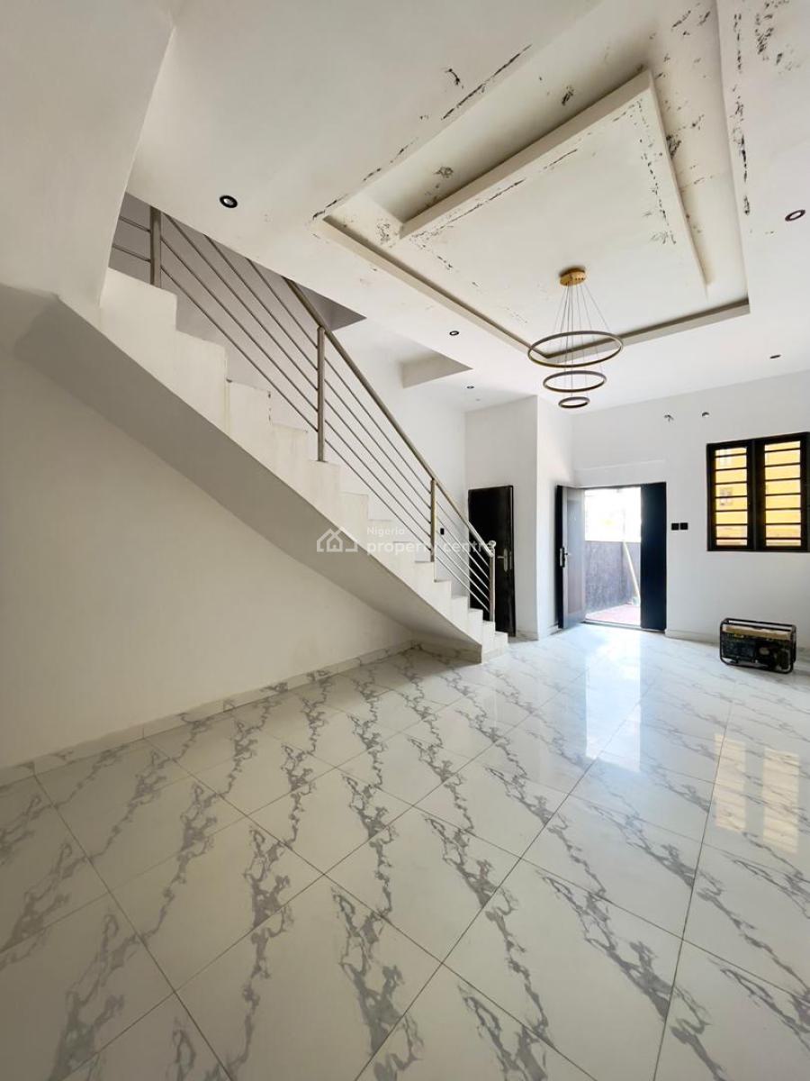 Newly Built Finished 3bed Terrace Duplex with Private Compound, Sangotedo, Ajah, Lagos, Terraced Duplex for Sale