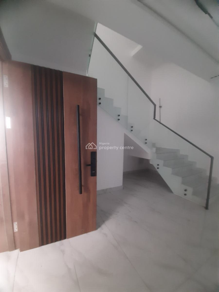 New and Serviced with 24/7 Power Supply 4 Bedroom En-suite Townhouse W, Lekki Phase 1, Lekki, Lagos, Terraced Duplex for Rent