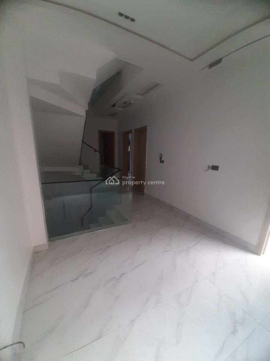 New and Serviced with 24/7 Power Supply 4 Bedroom En-suite Townhouse W, Lekki Phase 1, Lekki, Lagos, Terraced Duplex for Rent