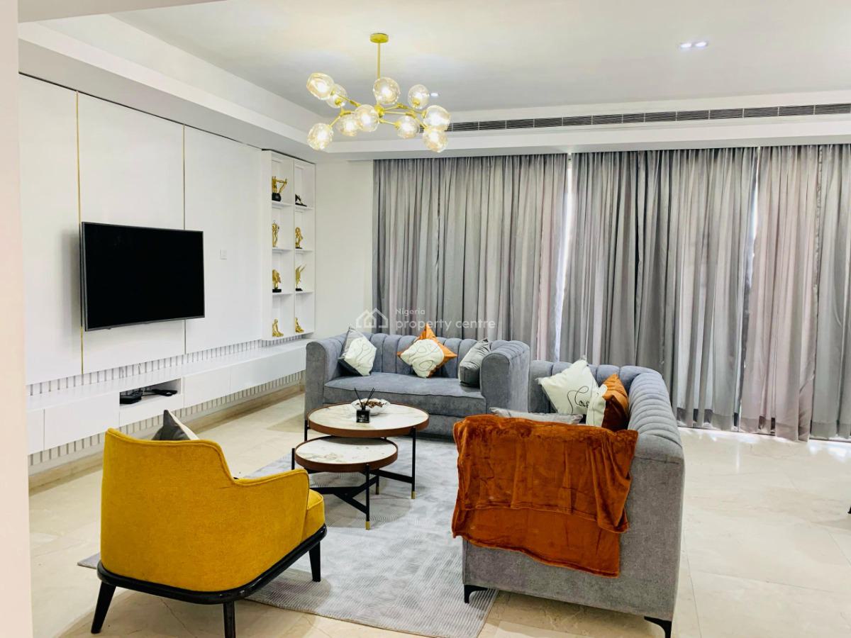 with Pool and Ocean View Fully Furnished 3 Bedroom, Eko Atlantic City, Lagos, Flat / Apartment for Rent