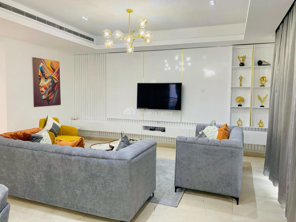 with Pool and Ocean View Fully Furnished 3 Bedroom, Eko Atlantic City, Lagos, Flat / Apartment for Rent