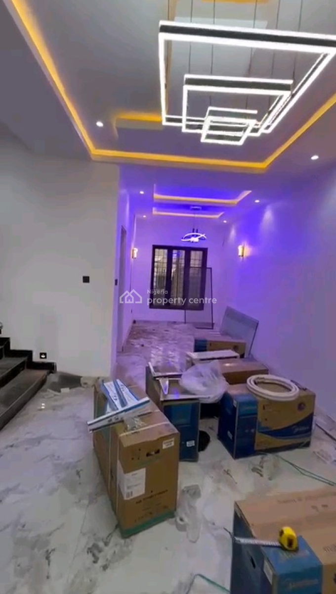 Brand New Luxuriously Finished 4-bedroom Terrace Duplex + Bq, Guzape District, Abuja, Terraced Duplex for Sale