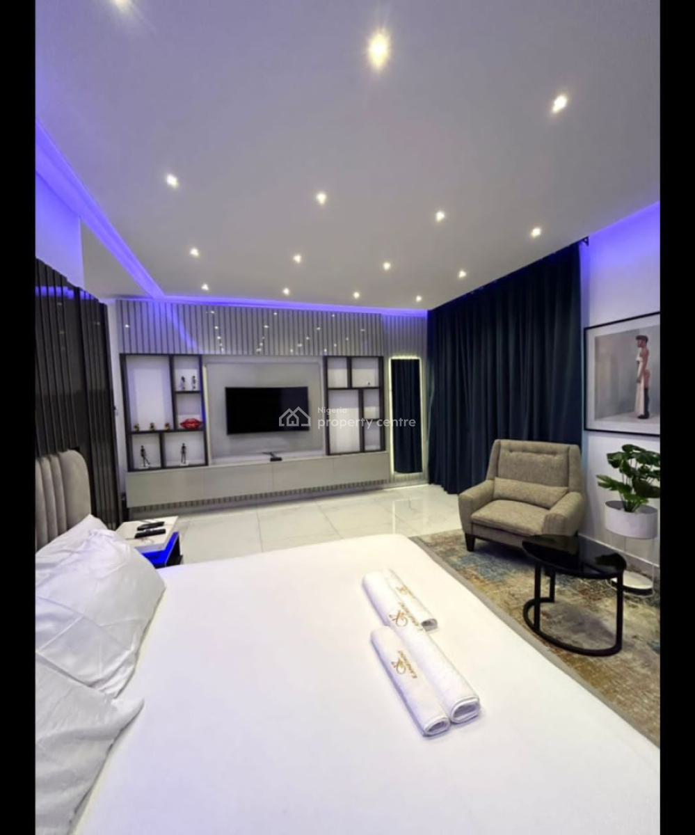 Exquisite 4 Bedroom with Private Cinema, Chevron, Lekki Phase 2, Lekki, Lagos, House Short Let