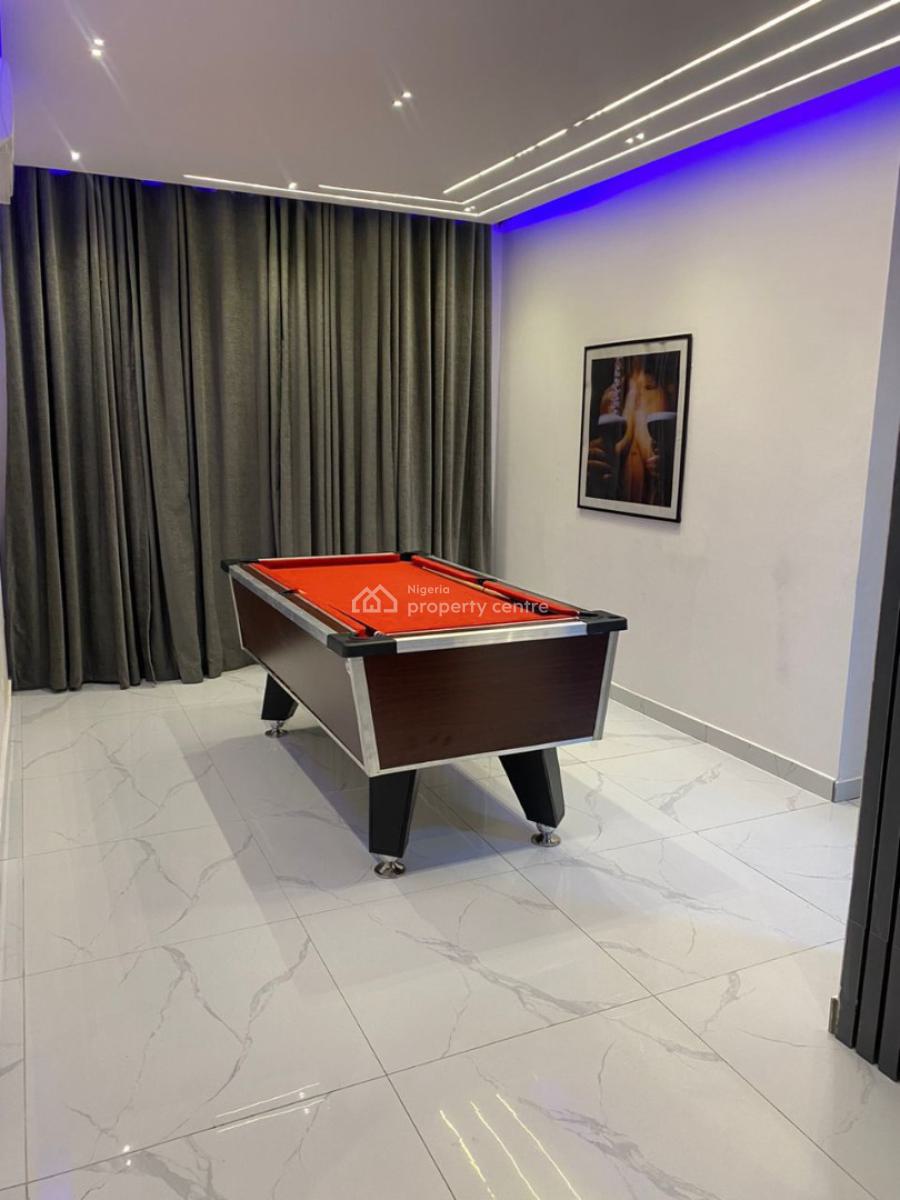 Exquisite 4 Bedroom with Private Cinema, Chevron, Lekki Phase 2, Lekki, Lagos, House Short Let
