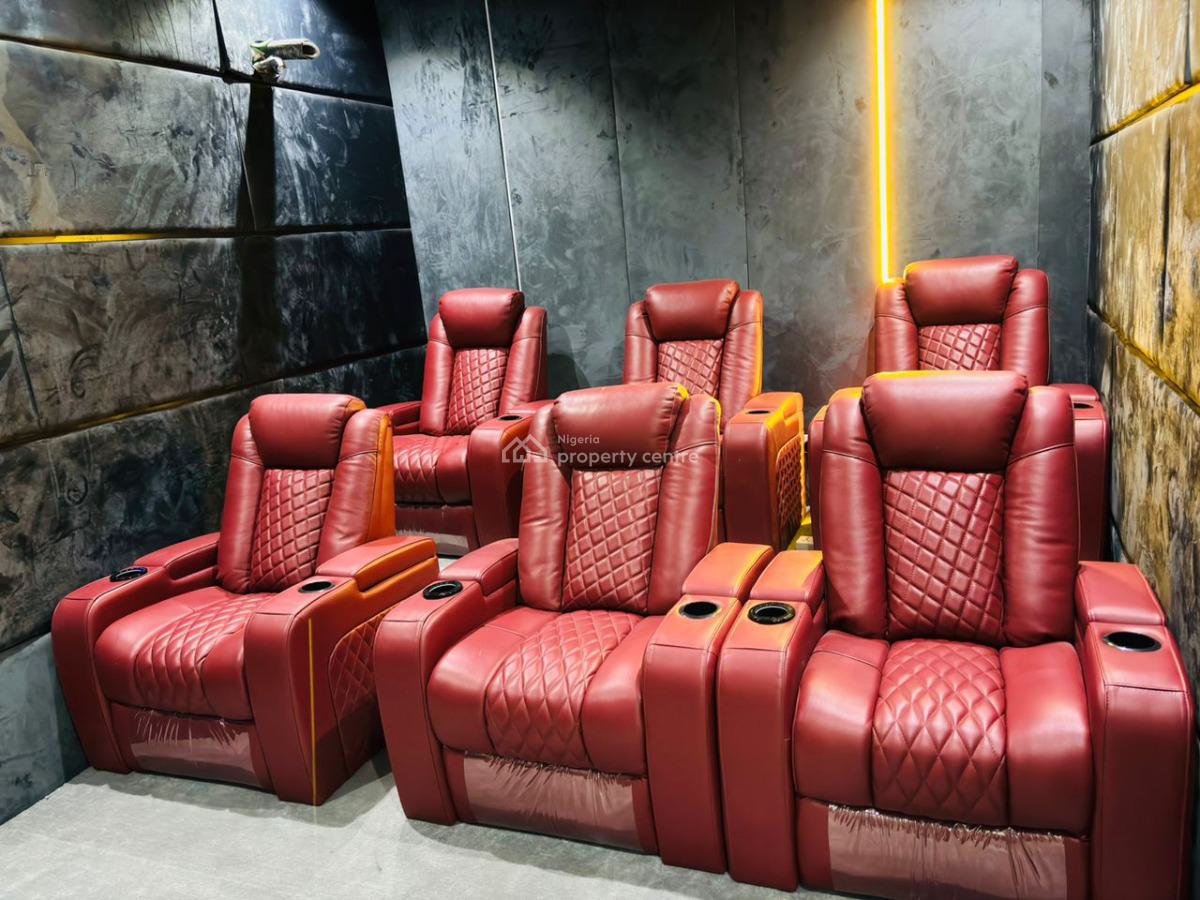 Luxury 5 Bedroom Fully Detached Duplex with Bq and Swimming Pool Cinema, Ajah, Lagos, Detached Duplex for Sale