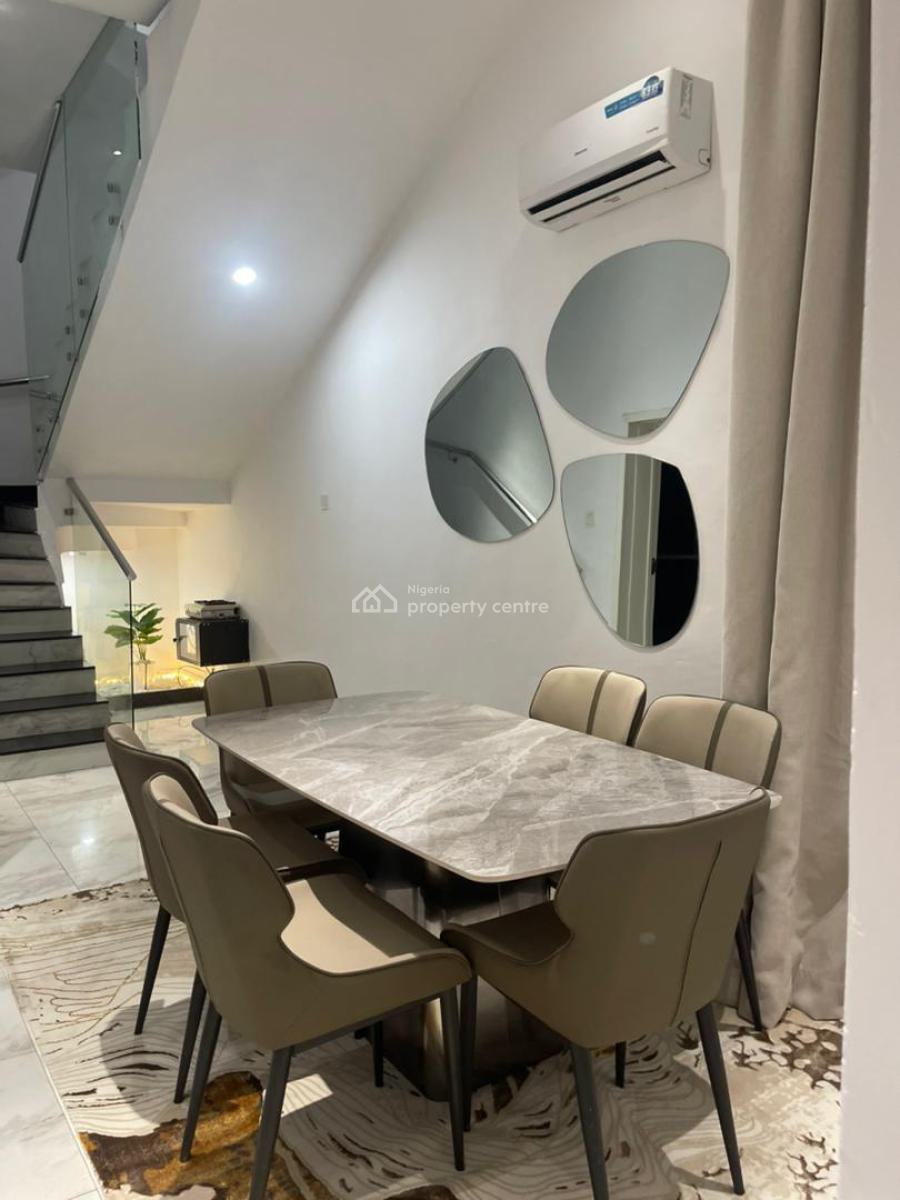 Stunning 4 Bedroom Maisonette with Private Cinema, Ikate, Lekki Phase 1, Lekki, Lagos, House Short Let
