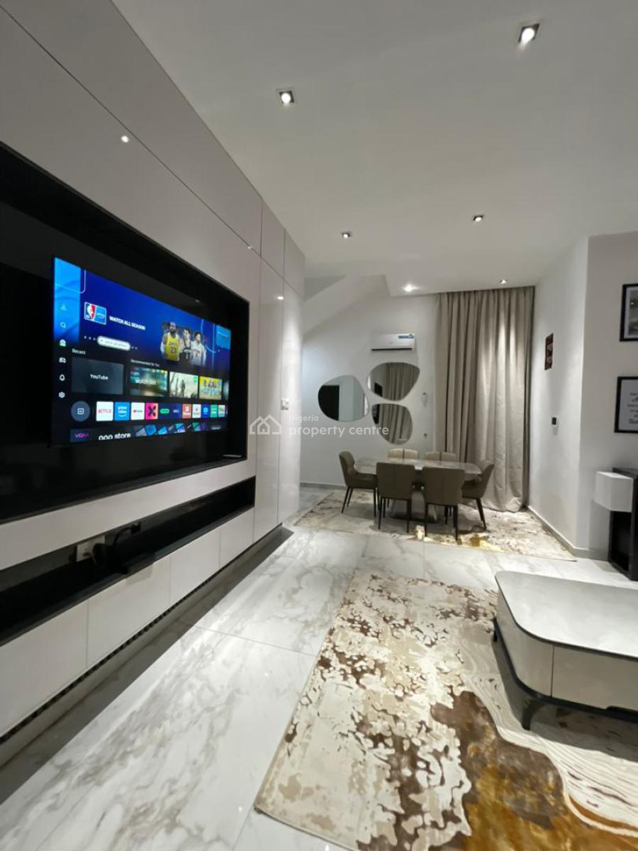 Stunning 4 Bedroom Maisonette with Private Cinema, Ikate, Lekki Phase 1, Lekki, Lagos, House Short Let