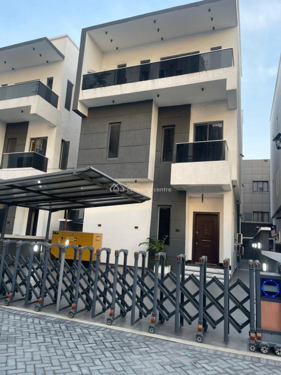 Stunning 4 Bedroom Maisonette with Private Cinema, Ikate, Lekki Phase 1, Lekki, Lagos, House Short Let