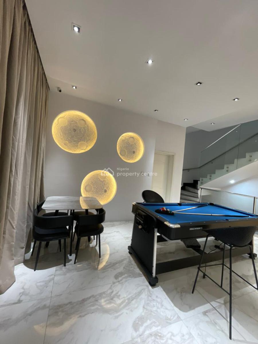 Stunning 4 Bedroom Maisonette with Private Cinema, Ikate, Lekki Phase 1, Lekki, Lagos, House Short Let