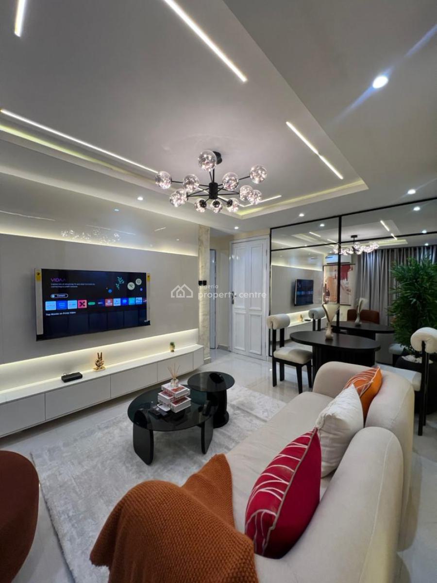 Our Stylish 2 Bedroom Apartment with Swimming Pool, Smartlock Door & B, Lekki Phase 1, Lekki, Lagos, Flat / Apartment Short Let