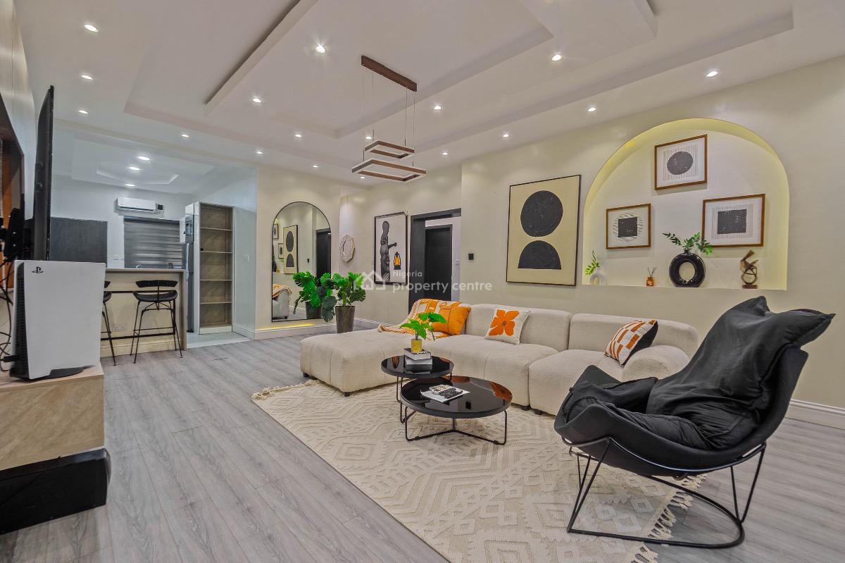 The Shine-a Brand New Luxury 3bedroom Apartment with Swimming Pool,ps5, Old Ikoyi, Ikoyi, Lagos, Flat / Apartment Short Let