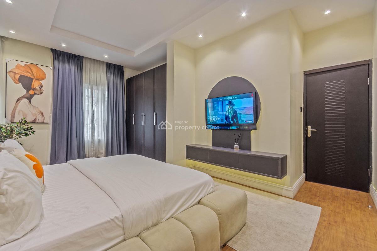 The Shine-a Brand New Luxury 3bedroom Apartment with Swimming Pool,ps5, Old Ikoyi, Ikoyi, Lagos, Flat / Apartment Short Let